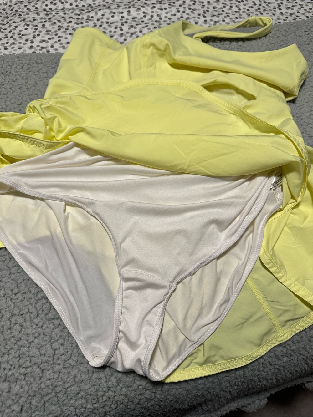 FP Movement by Free People Lemon Yellow Cutout Romper - Picture 5 of 5